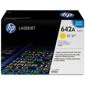 Hộp Mực In HP 642A Yellow Original LaserJet Toner Cartridge (CB402A)