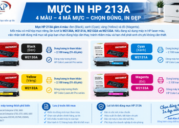 Mực In HP 213A Gồm Những Màu Mực Nào?